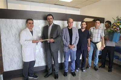 به مناسبت روز پزشك صورت گرفت؛تجلیل از پزشكان و كادر درمان پالایشگاه كرمانشاه